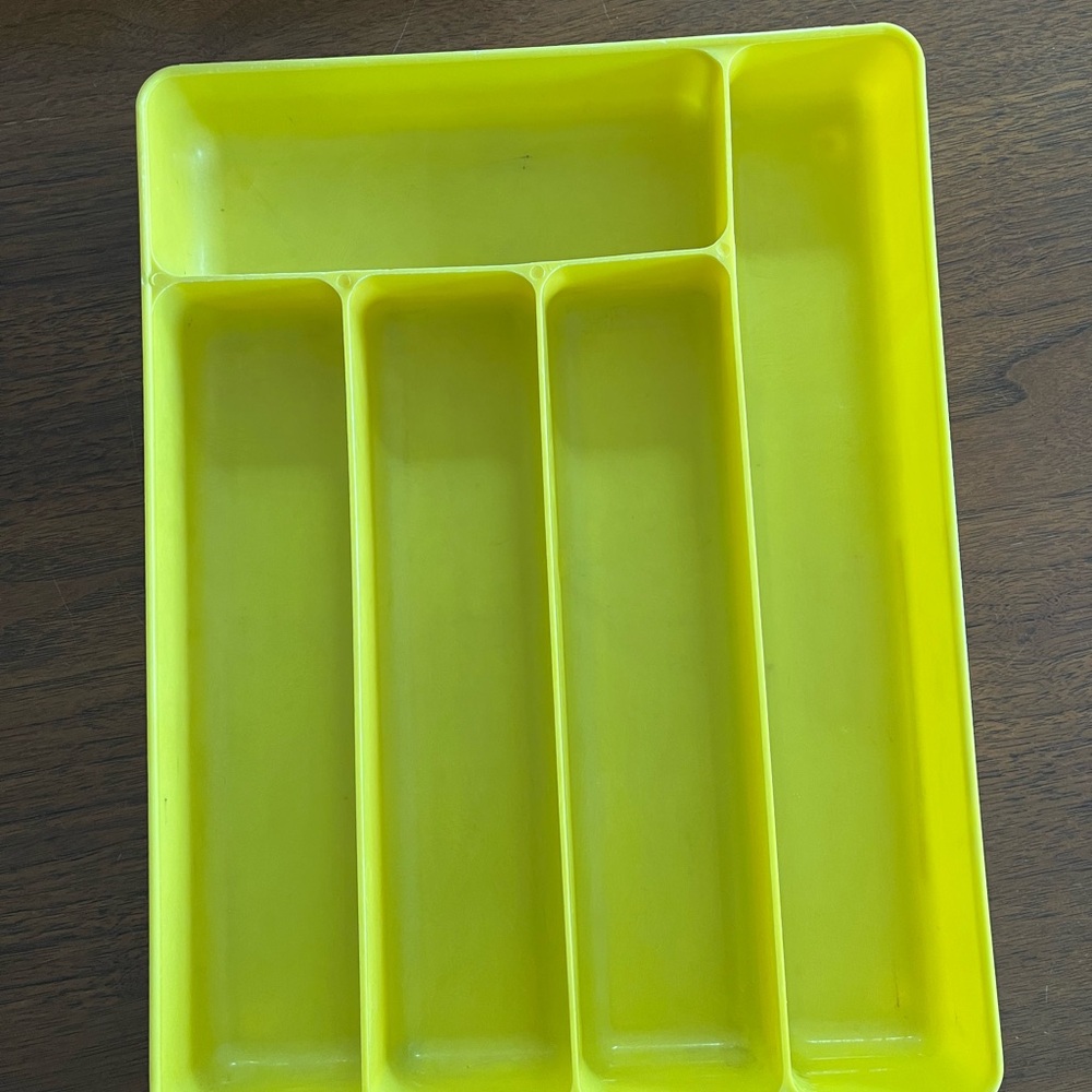 Vintage Lustro Ware utensil/drawer organizer